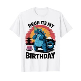 Kaiju Birthday Party Japan Monster Bday Dinosuar Decorations T-Shirt