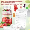 Paquete de 2 gomitas de glicinato de magnesio de 400