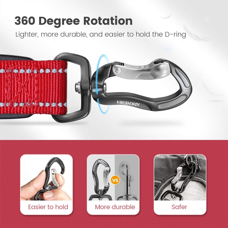 Dog Lead, Adjustable Dog Lead with Safety Belt for Dogs,