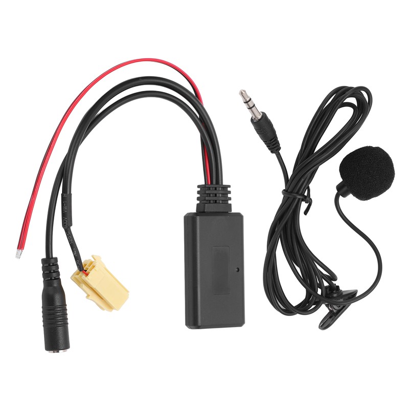 Car Bluetooth5.0 AUX Module Handsfree Microphone Wired Replacement for Fiat