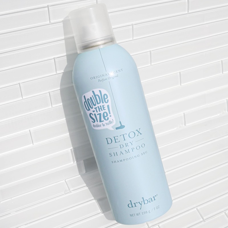 Drybar Detox Original Shampoo en Seco Tamaño Jumbo, Azul, 210
