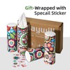 Car Tissues Holder with Facial Tissue, Travel Tissues Cylinder,Cup Holder