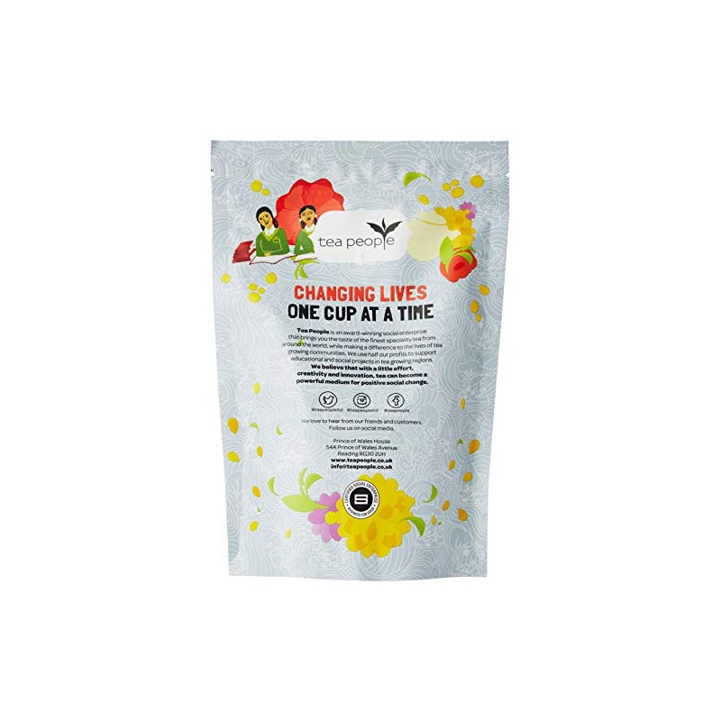 Tea People Organic Luxury Rooibos - 50 Pyramid Refill Pack