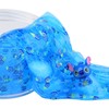 Upgrade Blue Clear Slime Kit, Crunchy Non Sticky Stretchy Jelly