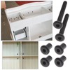 eMagTech 10pcs M6x50mm Flat Head Binding Bolt Screw Post Carbon