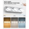 VONLUCE Bathroom Vanity Light Fixture, 3-Light Modern LED Vanity Lights,