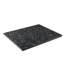 Koville Norwegian Natural Granite Cutting Board for Kitchen, 16x12inch Large Hand Crafted Stone Slab for Cheese, Charcuterie, Pastry Board - Wedding Gift, House Warming Gift