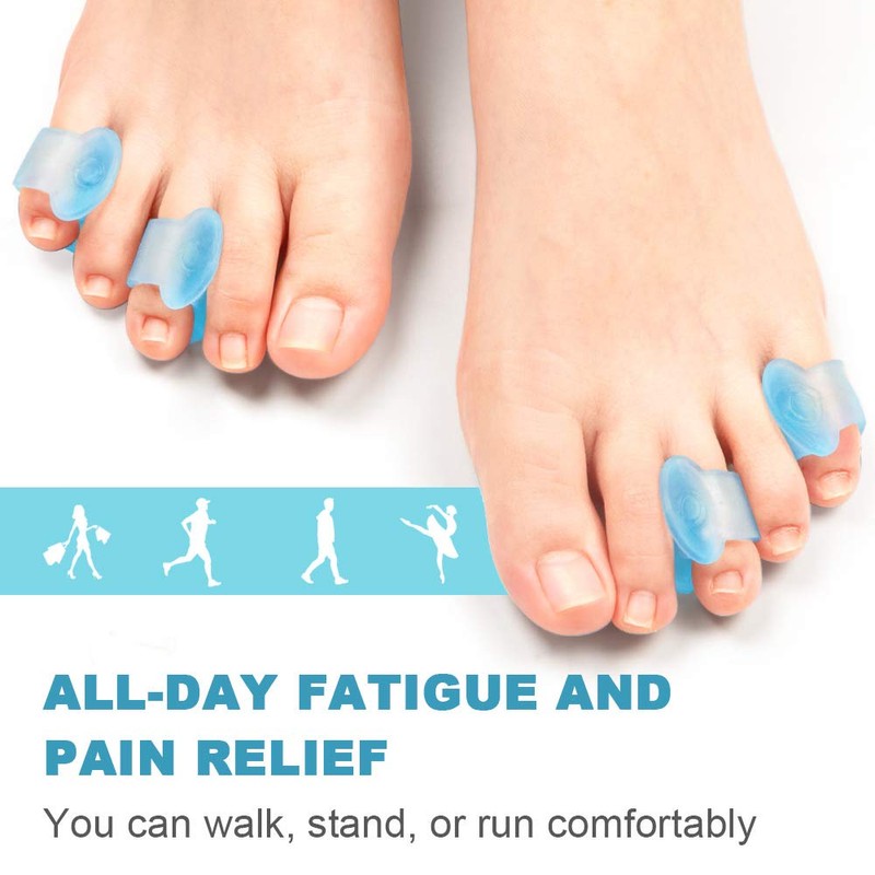 Povihome Gel Toe Separator, Pinky Toe Spacers, Little Toe Spacers