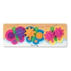 Melissa & Doug Fluttering Butterflies Gear Toy with 6 Interchangeable