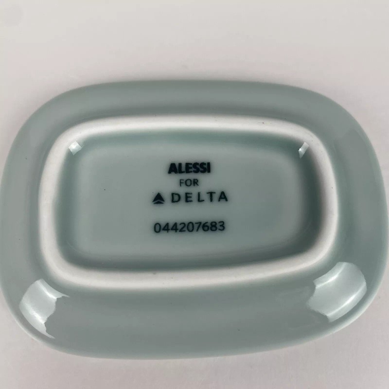 Lot of 12 DELTA AIRLINES ALESSI Small/Mini Asian Plate 3.5"