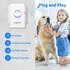 JeaTone Dog Door Bell, Dog Bells to Go Outside, Smart