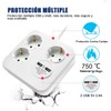 EXTRASTAR 1.5M 3 Way Power Strip with 2 USB Ports
