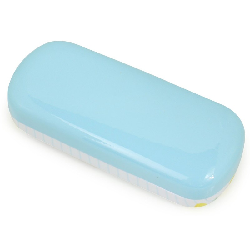 Pearl Rilakkuma Fresh Lemon Glasses Case, Hard, Magnetic, White