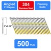 SimCos Framing Nails 304 Stainless Steel 21° Full Round Head