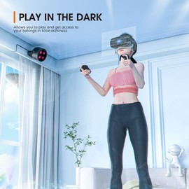 Tendelux 4W IR Illuminator for VR Headsets, On/Off Switch Infrared Light for Enhancing Tracking Sensitivity in The Dark, Compatible with Meta Quest 2 & More