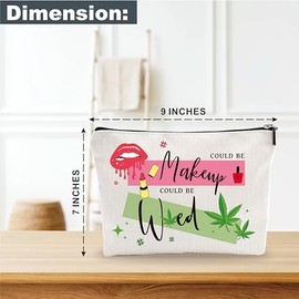 bolsa de cosméticos, Blanco, Podría ser el maquillaje...