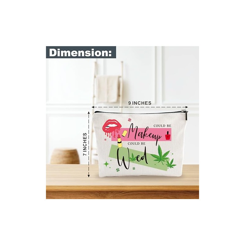 bolsa de cosméticos, Blanco, Podría ser el maquillaje...