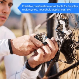 Nutmanel Bicycle Bag Set for E-Bikes - Premium Bicycle Tool Set with Multitool Bicycle - Perfect for On the Go Repair Kit - Includes Spoke Wrench, MTB Tool, Road Bike Multitool