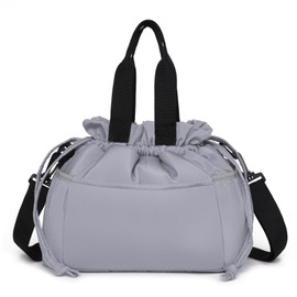 Nanxson Lunch Bag 11 L Picnic Bag Insulated Lunch Bag Reusable Cool Bag Foldable for Work, School, Beach, Office, Picnic, Travel (11 L, Grey)