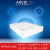 AIRX FILTERS WICKED CLEAN AIR. 20x25x4 Furnace Filter MERV 8
