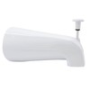 Westbrass E531D-1F-50 5-1/4" Reach Wall Mount Tub Spout with Front