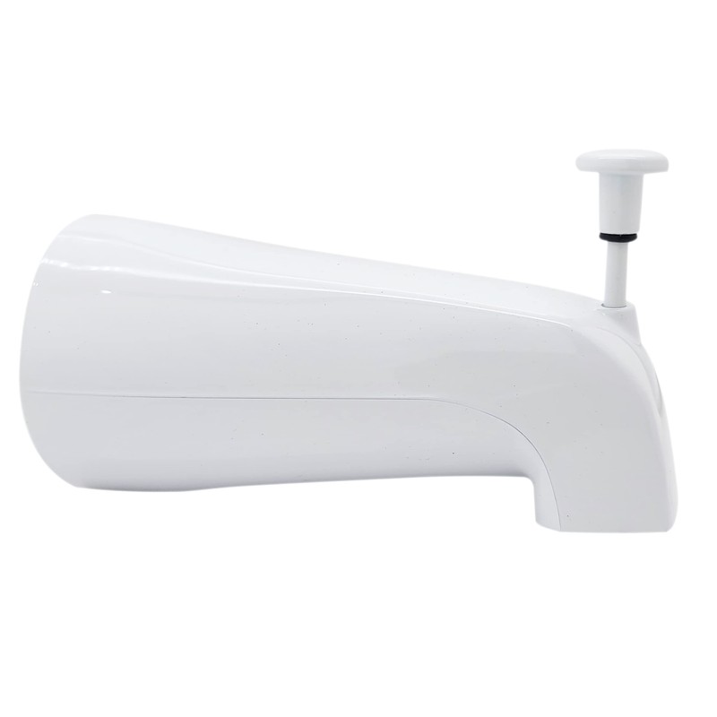 Westbrass E531D-1F-50 5-1/4" Reach Wall Mount Tub Spout with Front