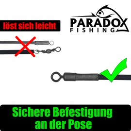 Paradox Fishing Floats Set of 5 3 g / 4 g / 5 g / 6 g / 8 g I Floats Fishing Fishing Floats Glow Stick Floats