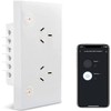 Zauzau Matter Smart Wall Socket, 118mm Wall Plug, 16A Plug