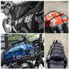WeddHuis Motorcycle Luggage Net Bicycle Net with 4 Hooks Polyester