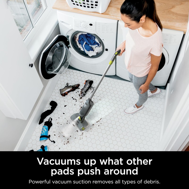 Shark VACMOP Cordless Hard Floor Cleaner, Vacuum and Spray Mop,