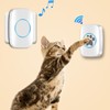 Smart Dog Door Bell Portable Intelligent Sensing Wireless Dog Doorbell