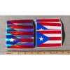 Oracal Lot of 6 PUERTO RICO FLAG Vinyl Stickers /