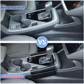 Aunginsy Central Control Gear Shift Storage Box Compatible with Subaru Crosstrek 2024+ Center Console Organizer Tray Left & Right Side Gear Shift Armrest Box Hanging Storage Basket ABS Accessories