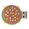 USB 2.0 Flash Drive Hamburger Shape Memory Stick 3D Cartoon