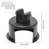 Hoypeyfiy 66110-0C020 Tailgate Right Inner Hinge Pivot Plastic Bushing Insert,