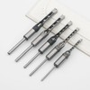 Rowiz Woodworking Square Hole Drill Bit Mortise Chisel Set of