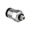 Heschen Straight Pneumatic Connector PC6-M5 M5 Male Thread Connectors 6mm