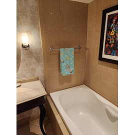 Caroline's Treasures WDK5514BTLG Fawn Pit Bull Terrier Bath Towel Large