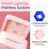 Modelones Mini UV Light for Gel Nails, Small Cure Lamp,