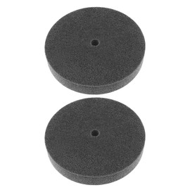 VGOL Pack of 2 Nylon Fibre Polishing Disc, 150 x 25 mm, Nylon Fibre Drawing Buffing Disc for Desktop Sanders, Soft Materials, 5P Hardness