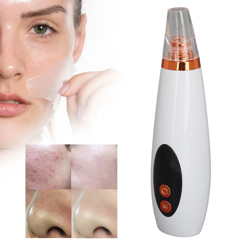 Vacuum Blackhead Machine with 6 Suction Heads 3 Levels Rechargeable