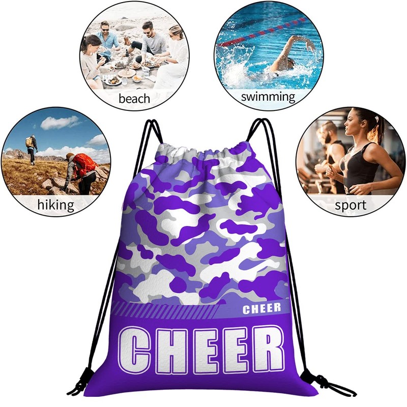 GIVOTIN Mochila con cordón impermeable para gimnasio, bolsa deportiva con