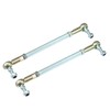 X AUTOHAUX 2pcs M8 160mm Steering Tie Rod for 50cc