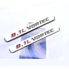 Yoaoo 2x OEM 8.1L Vortec Emblem 8.1 LHood Engine Badge
