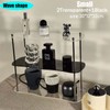 Acrylic Desktop Organizer – 3 Layer Display Shelf, Perfume Jewelry
