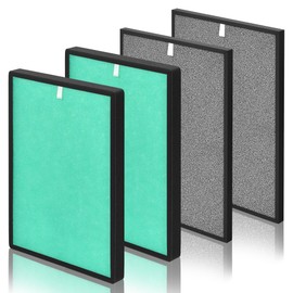 PH950 Filter Compatible with Turonic PH950 HEPA Air Pu-rifier and Extract-All AMB1 Purifier, 4 Stages of Filtration with True HEPA13 Filter, Cotton filter, Activated Carbon and Cold Catalyst filter