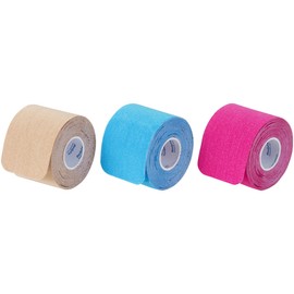 Asahi Golf BT-1731 Kinesiology Tape, Precut Roll Type, 2.0 x 9.8 inches (5 x 25 cm), Holds 16 Sheets, Unisex, Pink