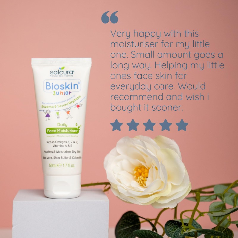 Salcura Natural Skin Therapy, Bioskin Junior Daily Face Moisturiser, Packed