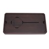 Chinese Water Storage Drainage Tea Tray Bamboo Simple Decorative Robust