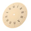 TEHAUX DIY Clock Dial Replacement Round Aluminum Dial for Clock